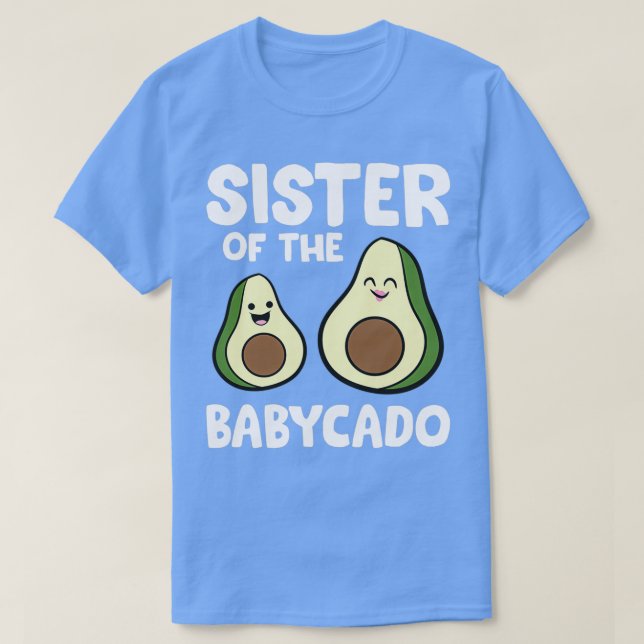 Camiseta Abogado De Embarazo Del Bebé Hermana Del Babycado  (Diseño del anverso)