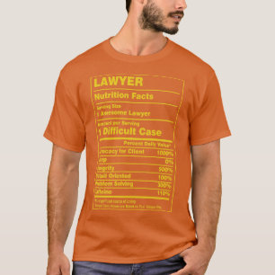 Camiseta Abogado de los Hechos de Nutrición