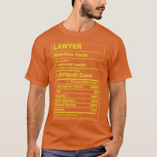 Camiseta Abogado de los Hechos de Nutrición