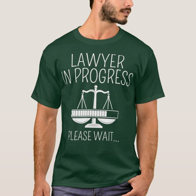 Camiseta Abogado En Curso Abogado Fiscal Futuro De La Facul (Anverso)