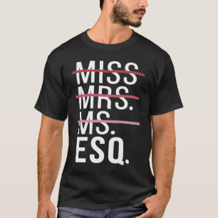 Camiseta Abogado En Curso De La Escuela De Derecho De Estud