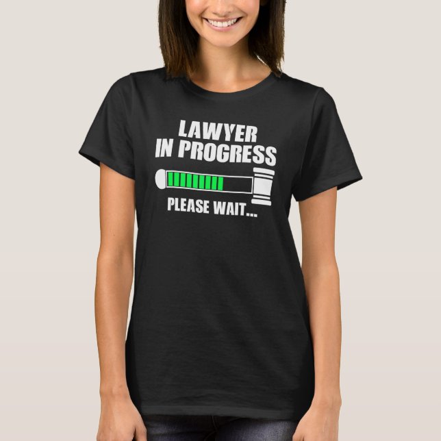 Camiseta Abogado En Curso Facultad De Derecho Estudiantil F (Anverso)
