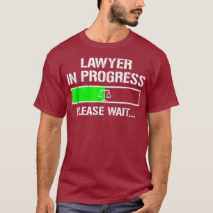 Camiseta Abogado En Curso Graciosa Facultad De Derecho Tee
