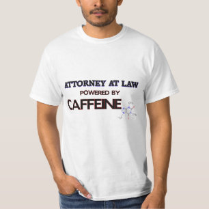 Camiseta Abogado en la ley accionada por el cafeína