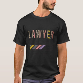 Camiseta Abogado En Progreso Por Favor Espere Futuro Abogad