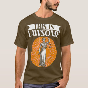 Camiseta Abogado Estudiante De Derecho Estudiantil Empleado