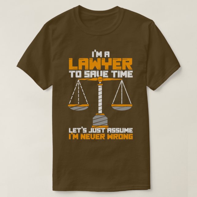 Camiseta Abogado Funny Abogado Abogado Derecho Tribunal de  (Diseño del anverso)