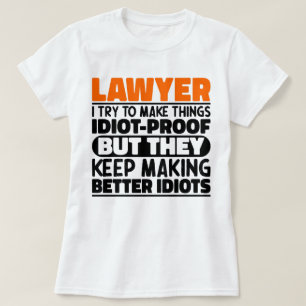 Camiseta Abogado Intento Hacer Las Cosas Divertidas Abogado