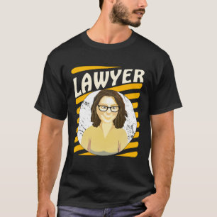 Camiseta ABOGADO Jura Abogado Legal