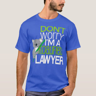 Camiseta Abogado Koalified Funny Law School Student Bar