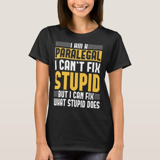 Camiseta Abogado Paralegal Abogado Abogado Firma Litiga (Anverso)