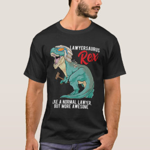 Camiseta Abogado Saurus T Rex Fiscal Dino