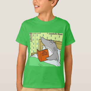 Camiseta Abogado tiburón de Londres divertido 