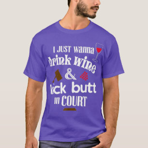 Camiseta Abogado Wine Lover - Facultad de Derecho