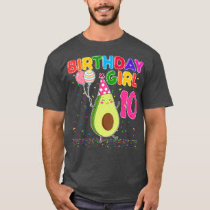 Camiseta Abogados 10.º Chica de cumpleaños