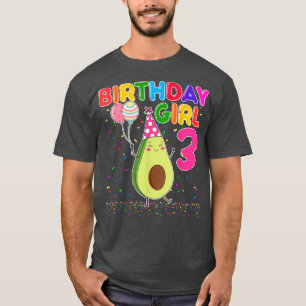 Camiseta Abogados 3 Chica De Cumpleaños 3 Años