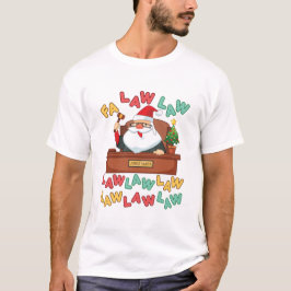 Camiseta Abogados de la Ley de la Fa Navidades Santa Juez