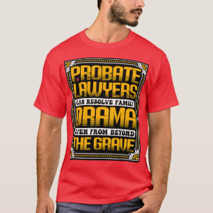 Camiseta Abogados de libertad condicional pueden resolver e