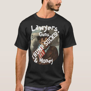 Camiseta Abogados de Trump, Armas & Dinero Quién trae Chips