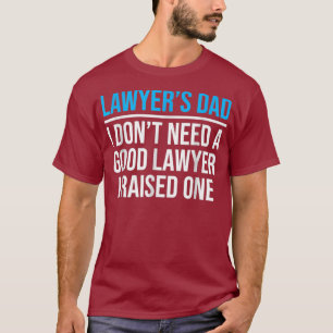 Camiseta Abogados varones Licenciación en Derecho para pad