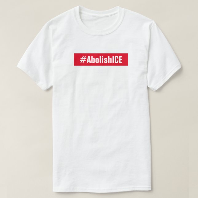 Camiseta Abolición de la protesta ICE en noviembre (Diseño del anverso)