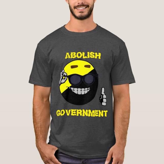 Camiseta Abolición del Gobierno II (Anverso)