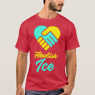 Camiseta Abolir el diseño del hielo