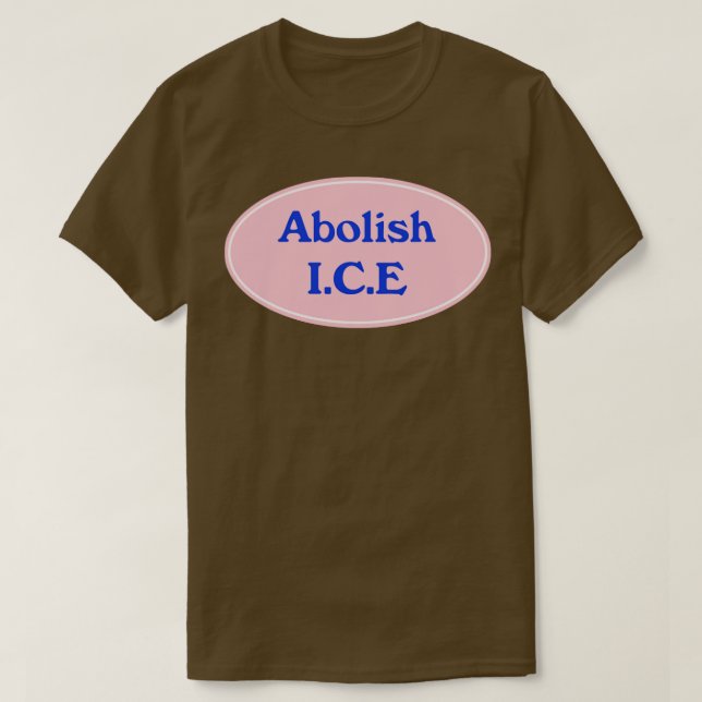 Camiseta Abolir el hielo1 (Diseño del anverso)
