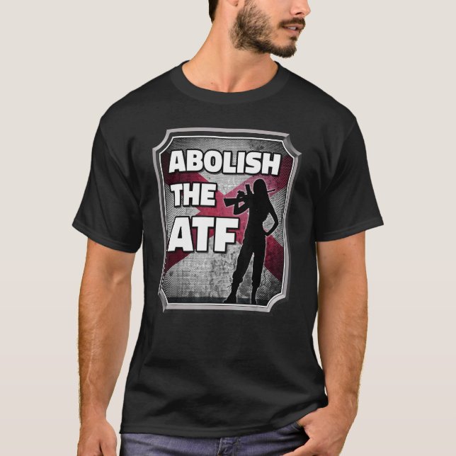 Camiseta Abolir la bandera de ATF ~ Alabama_6 (Anverso)