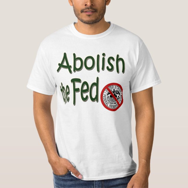 Camiseta Abolir la Fed www.the912project.com (Anverso)