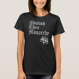 Camiseta Abolir la monarquía