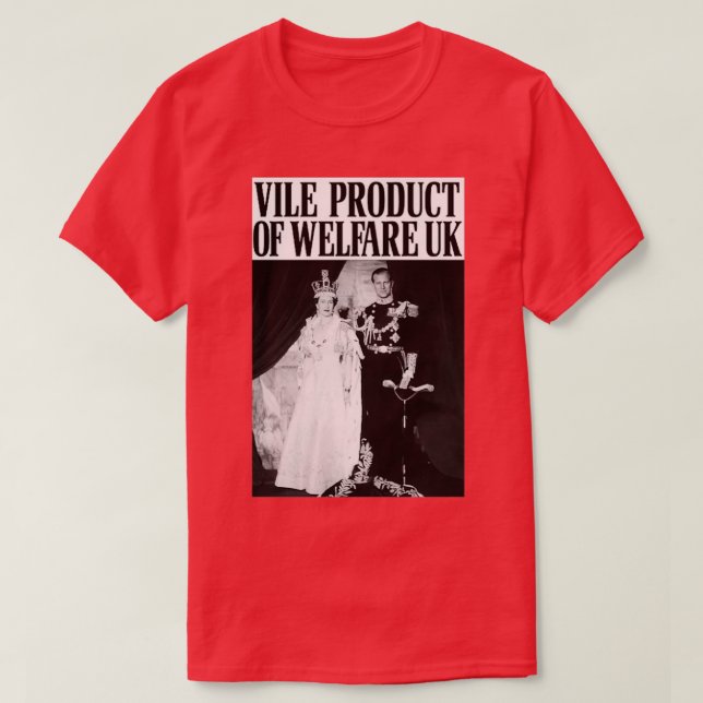 Camiseta Abolir la monarquía (Diseño del anverso)