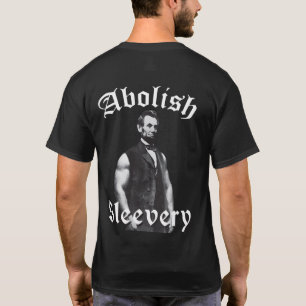 Camiseta Abolish Sleeach - Abraham Lincoln