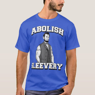 Camiseta Abolish Sleeach tee divertido Abraham Lincoln