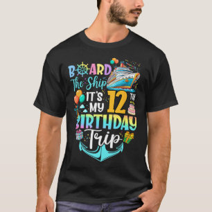 Camiseta Aborda El Barco Es Mi Viaje De Cumpleaños Número 1