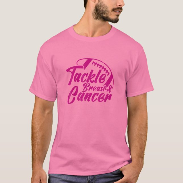 Camiseta Abordar al sobreviviente del fútbol de cáncer de m (Anverso)