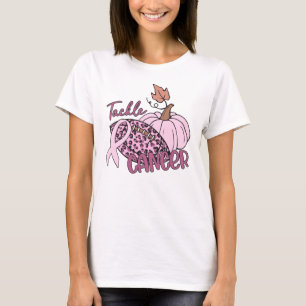 Camiseta Abordar el cáncer de pulpa de fútbol cáncer de mam