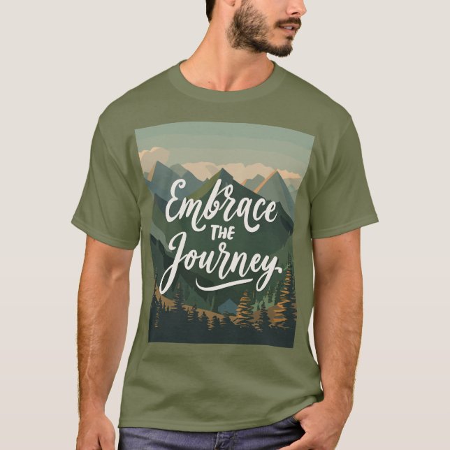 Camiseta Abordar el viaje (Anverso)