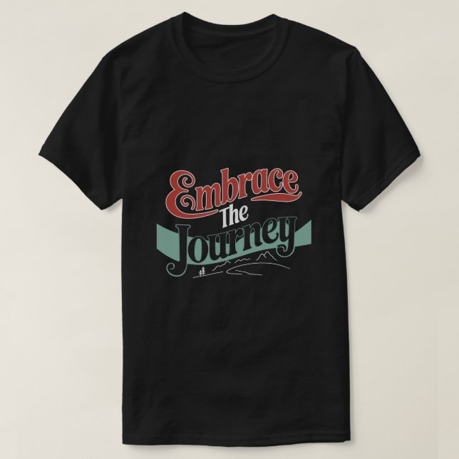 Camiseta Abordar el viaje (Diseño del anverso)