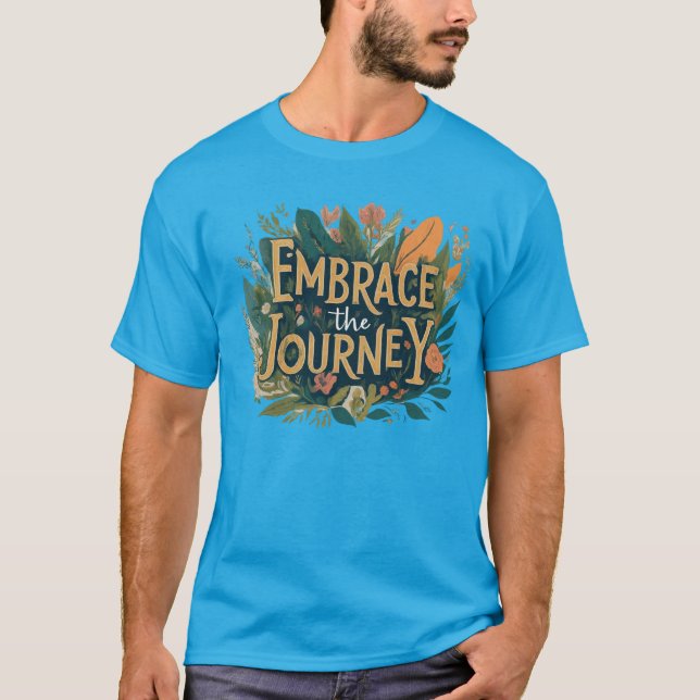 Camiseta Abordar el viaje (Anverso)