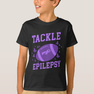 Camiseta Abordar la epilepsia del fútbol Epilepsia Concienc