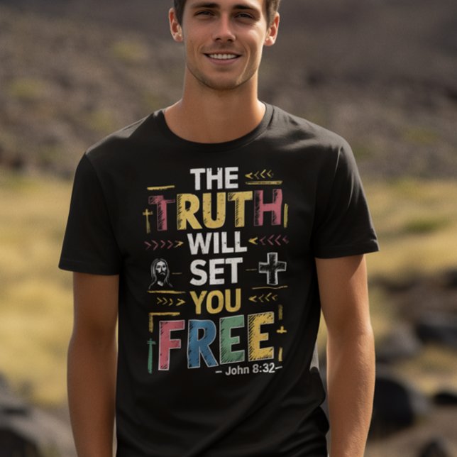 Camiseta Abordar la verdad liberadora (Subido por el creador)