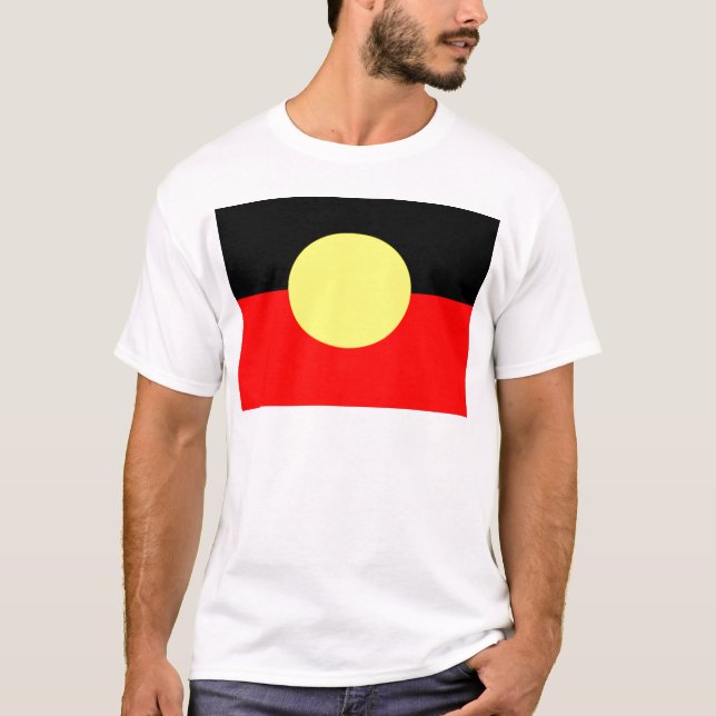 Camiseta Aborigen-Bandera (Anverso)