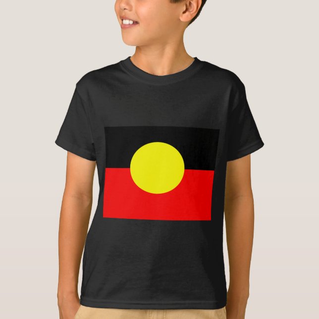 Camiseta Aborigen-Bandera (Anverso)