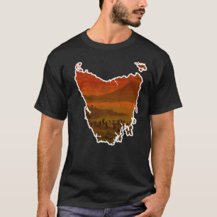 Camiseta Aborigen de la tierra de Tasmania de John Glover V