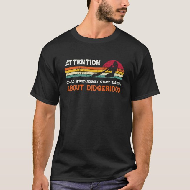 Camiseta aborígenes aborigen Didjeridu Didgeridoo  6 (Anverso)