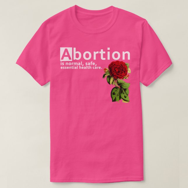 Camiseta Aborto (Diseño del anverso)