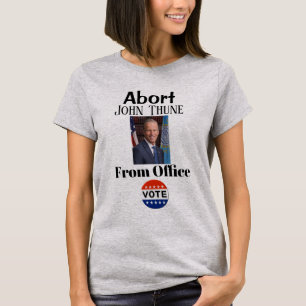 Camiseta Aborto de John Thune T-Shirt