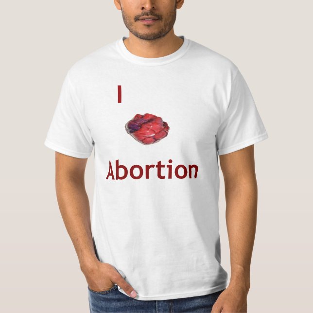 Camiseta Aborto del corazón I (Anverso)