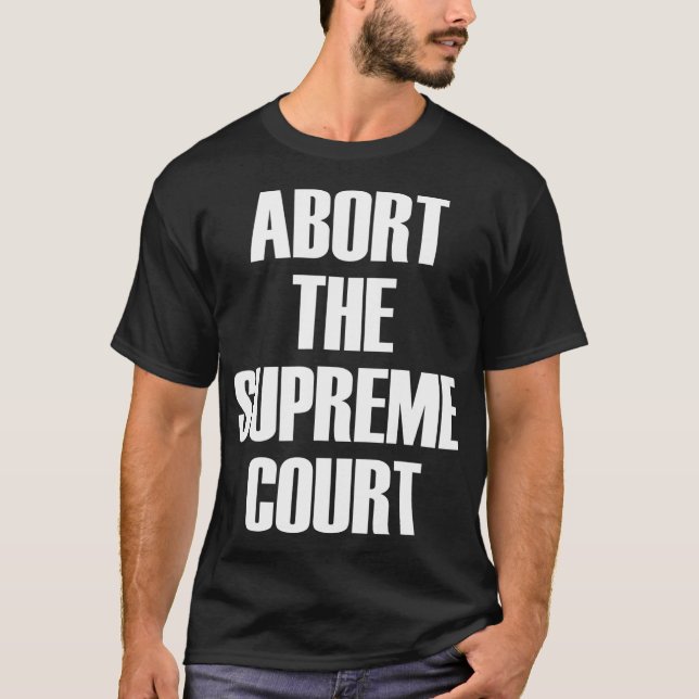 Camiseta Aborto Del Tribunal Supremo De SCOTUS Pro Choice R (Anverso)